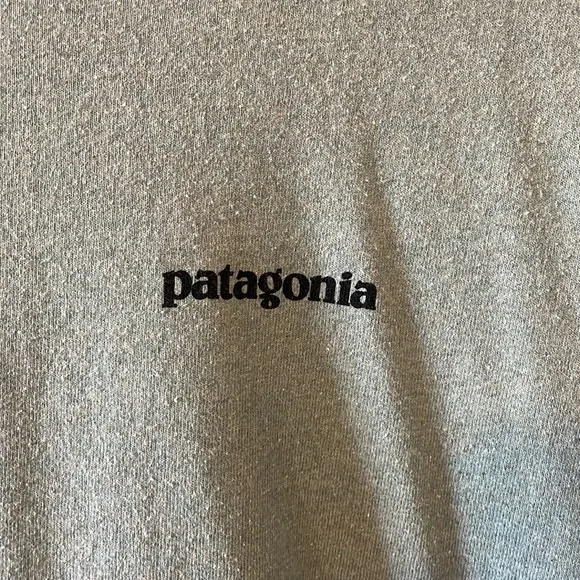 Patagonia P-6 Logo Responsibili-Tee size Medium T-shirt (green) - Picture 4 of 5